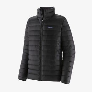 Mens Down Sweater Jacket - Black Size L - Patagonia - Down Coat